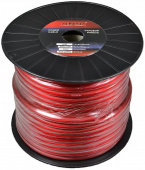 Кабель питания 4ga красный  ARIA (метражом) 100% луженая медь в гиперэластичной изоляции