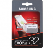 VIDEO MICRO SD-КАРТА 32GB класс 10 SAMSUNG EVO PLUS 32 ГБ