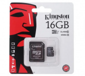 MICRO SD-КАРТА   16GB класс 10 Kingsone