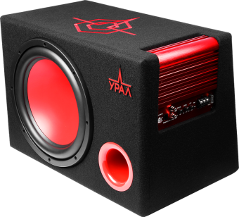 Активный Сабвуфер  URAL AC-У12.A Ураган (Черный) 