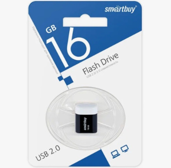 Smart Buy USB-флешка 16GB LARA Black 16GB LARA Black