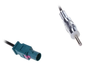 Антенный переходник ISO VW прямой длинный (ARIA ANT-1)