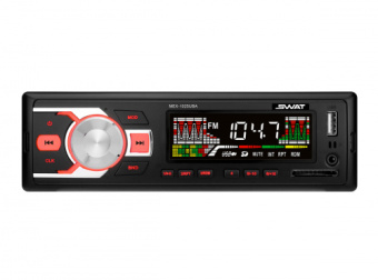 SWAT MEX-1025 UBA, 4*35 вт, крас Автопроигрыватель